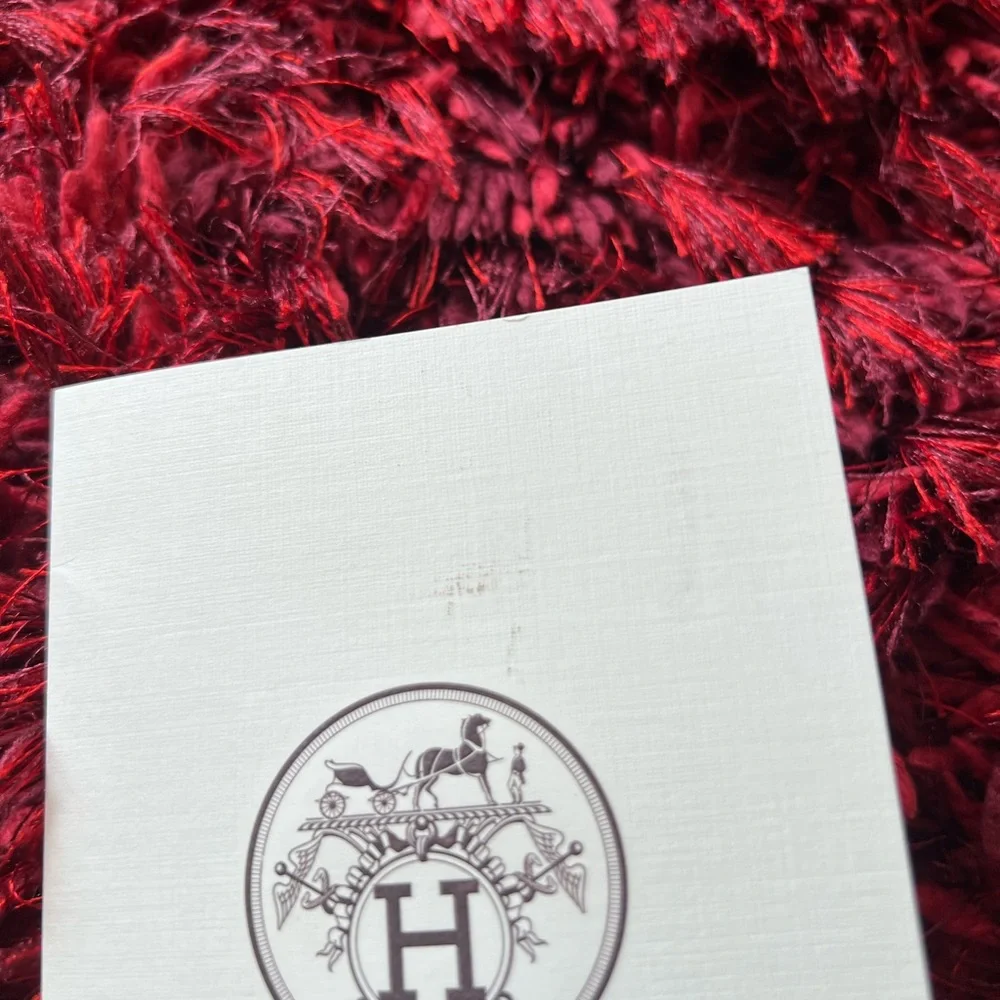 Hermes White‎ Stationery Card